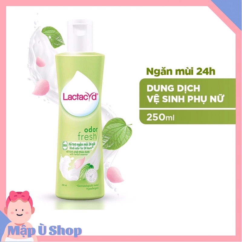 [HSD 2026] Dung dịch vệ sinh Lactacyd Odor Fresh 250ml