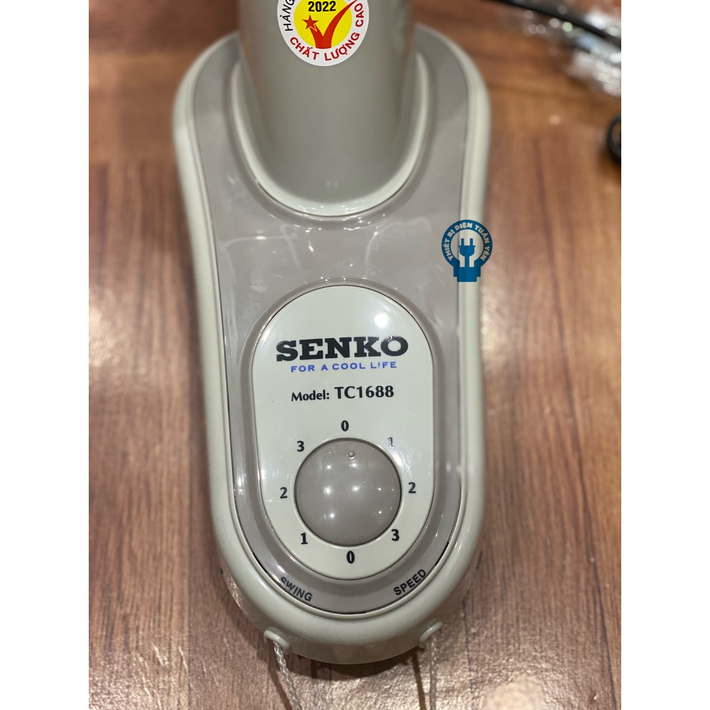 Quạt treo 2 dây Senko TC1626, TC1688 công suất 47w hàng chính hãng - Bảo Hành 12 tháng.