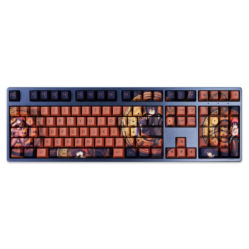 Tokisaki Kurumi Keycaps Cherry Profile DATE A LIVE Nightmare Anime PBT Dye Sub Bàn phím cơ học Keycap