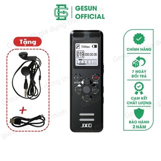 Máy ghi âm mini JXD 750i 16GB lọc tạp âm, thu âm liên tục 72h, bảo hành 12 tháng