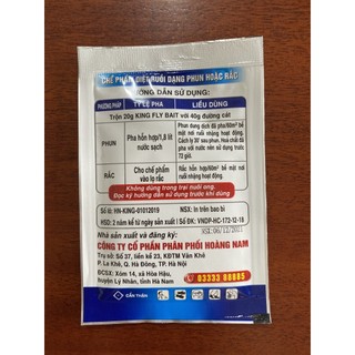 KING FLY BAIT -  Thuốc diệt ruồi hiệu quả (20gram)