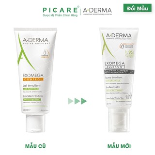  A DERMA KEM LÀM MỀM, GIẢM KÍCH ỨNG CHO DA QUÁ KHÔ - EXOMEGA CONTROL EMOLLIENT CREAM 200ML