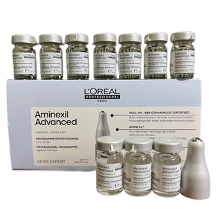 Huyết thanh chống rụng tóc AMINEXIL ADVANCED Omega 6 L'oreal 10x6ml ( New 2022 )