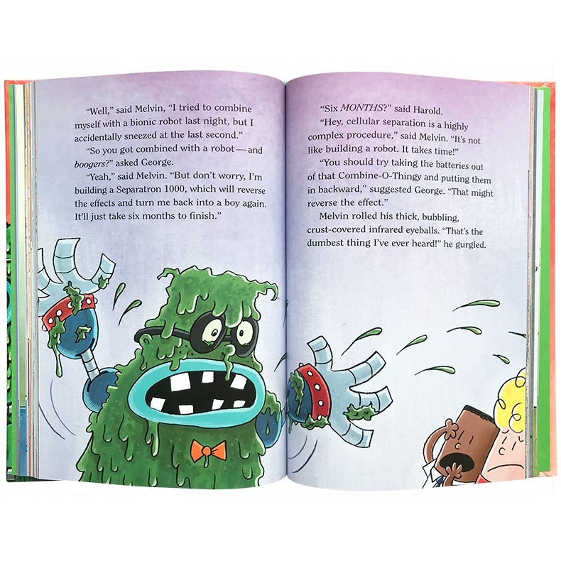 Đồ chơi - CAPTAIN UNDERPANTS FULL COLOUR Mới nhất 12q