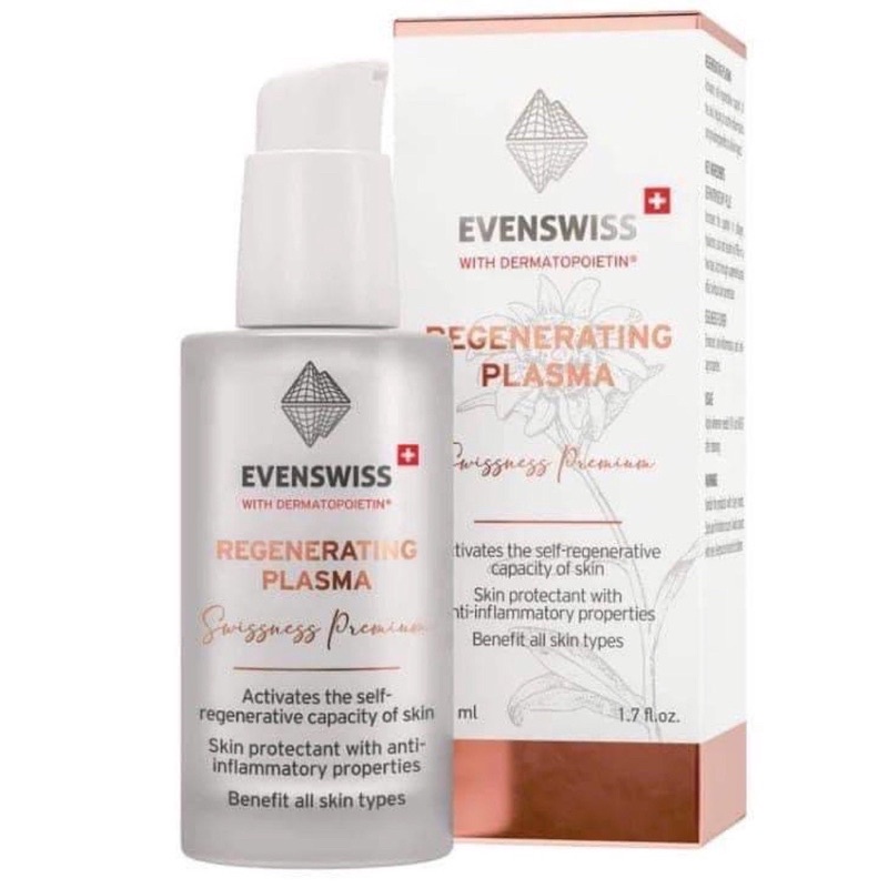 Huyết Tương Siêu Phục Hồi Da EVENSWISS PLASMA REGENERATING 50ml
