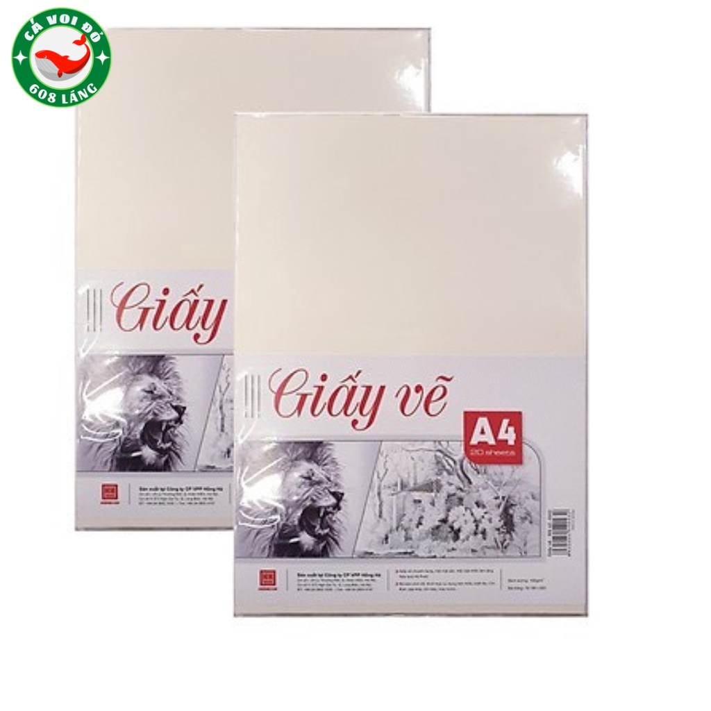 Giấy vẽ A4 Hồng Hà 4943