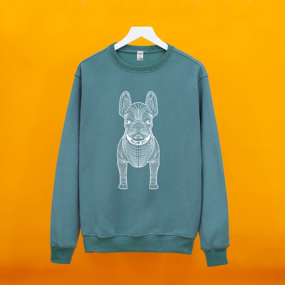 Áo nỉ bông SWEATER LIFE WORK unisex nam nữ chất liệu cotton