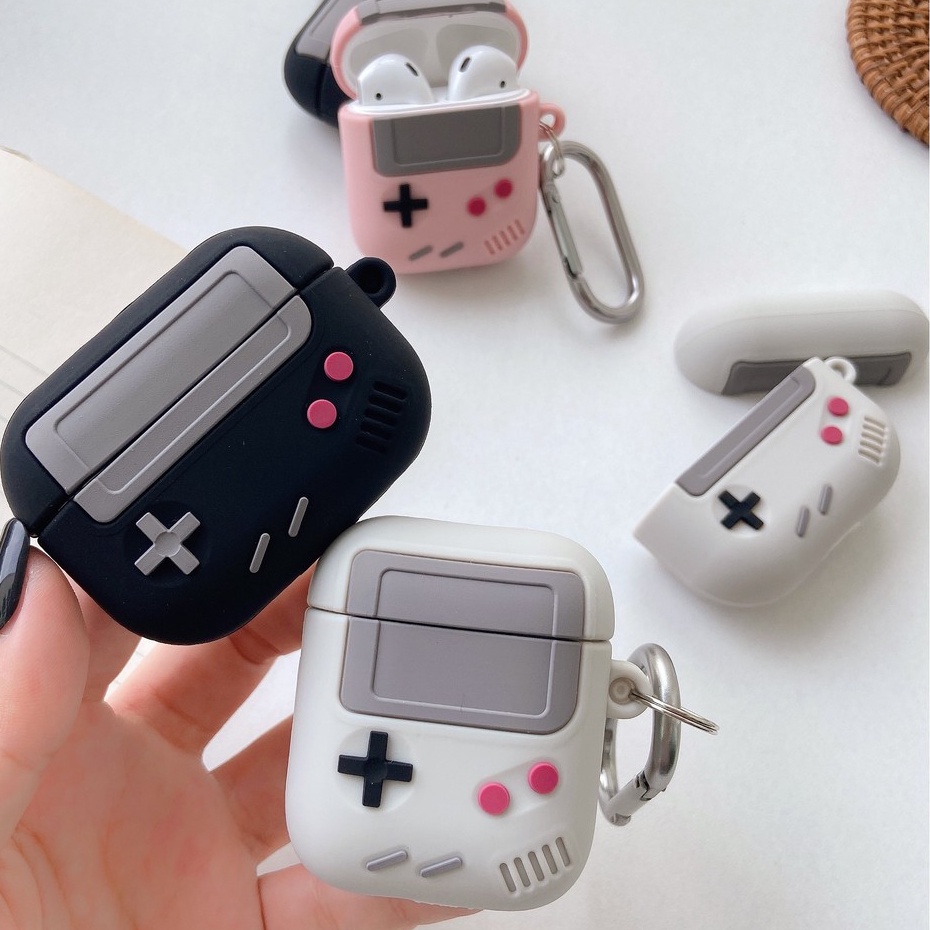 Ốp lưng chơi game sáng tạo AirPods 4 Vỏ AirPods bằng silicon mềm AirPods 1 / 2 Vỏ chống rơi AirPods 