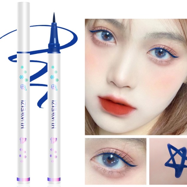 Bút Kẻ Mắt Chống Nước Lâu Trôi Nhanh Khô Đầu Bút Mềm Mượt Dành Cho Nữ