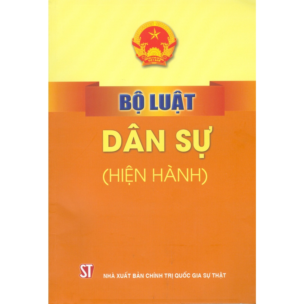 Sách - Bộ Luật Dân Sự (Hiện Hành)