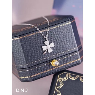 Dây chuyền 4 lá bạc ta