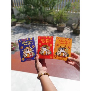 Vỏ hộp kẹo mèo đựng bánh , đựng trà