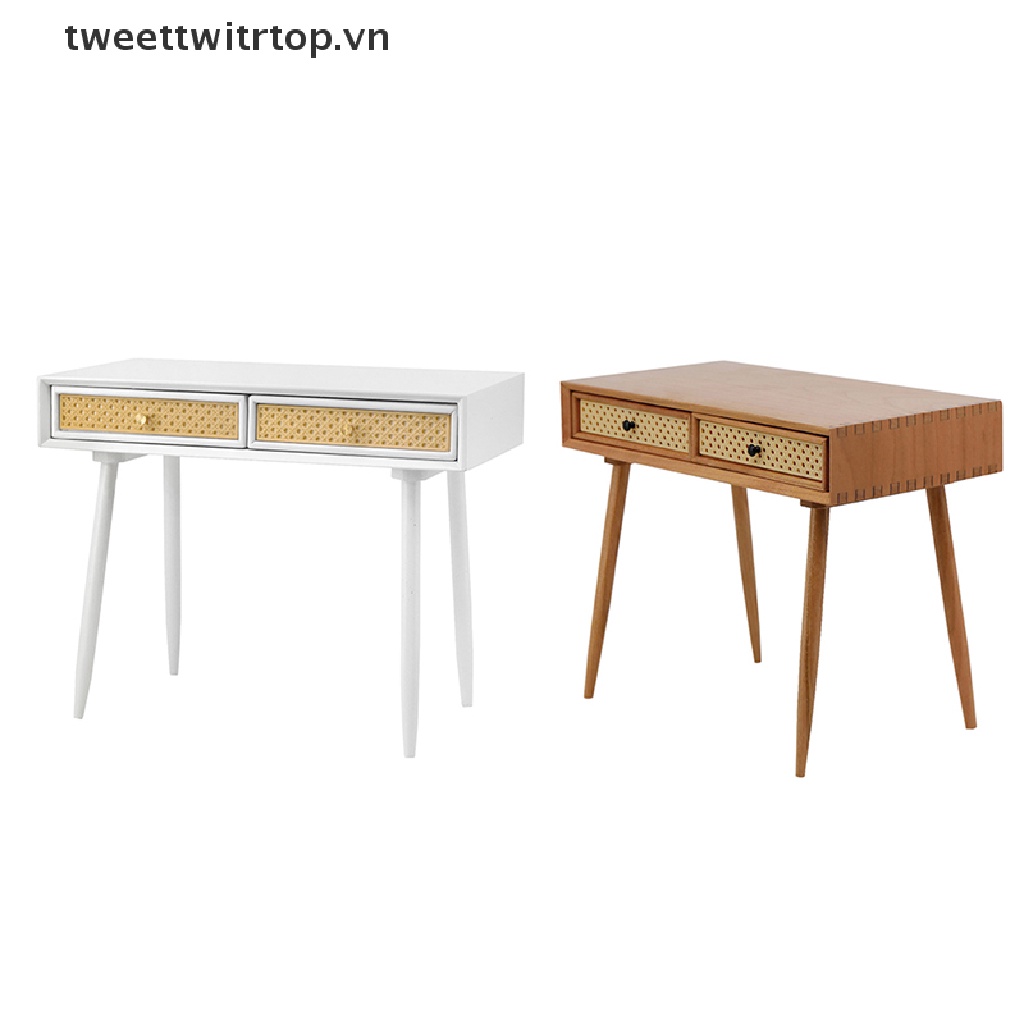Mô Hình Bàn Ngăn Kéo Mini Tỉ Lệ 1: 6 Trang Trí Nhà Búp Bê
