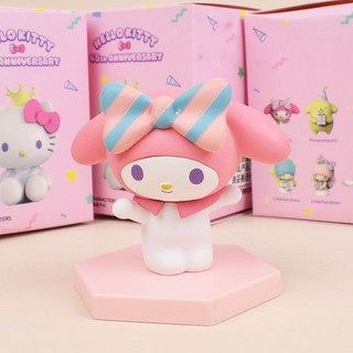 Mô hình blindbox Sanrio Hello Kitty 45th ANNIVERSARY (1 hộp ngẫu nhiên)