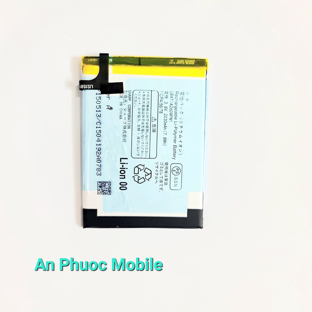 Pin Điện thoại Sharp Aquos Crystal 305SH hàng Zin tháo máy