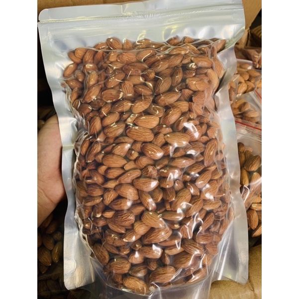 Hạnh nhân hạt Mỹ sống 1kg làm kẹo nougat, nấu sữa hạt