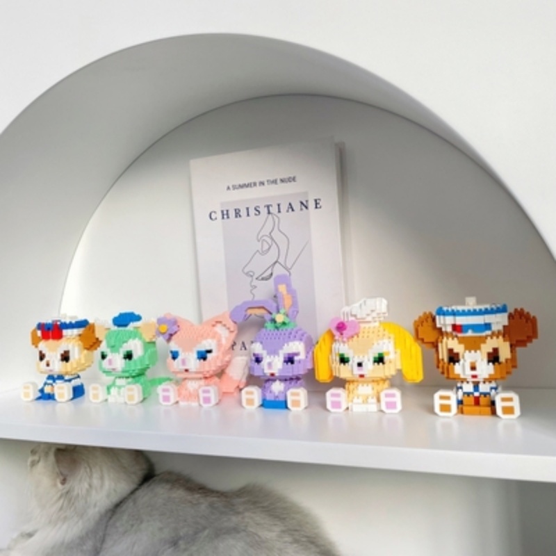 DISNEY Bộ Đồ Chơi Lắp Ráp Lego Mini Dành Cho Bé