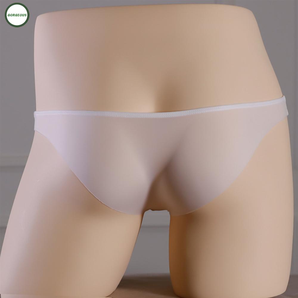 GORGEOUS~Men Thong Underpants Underwear Bulge Pouch Comfortable Ice Silk Low Waist