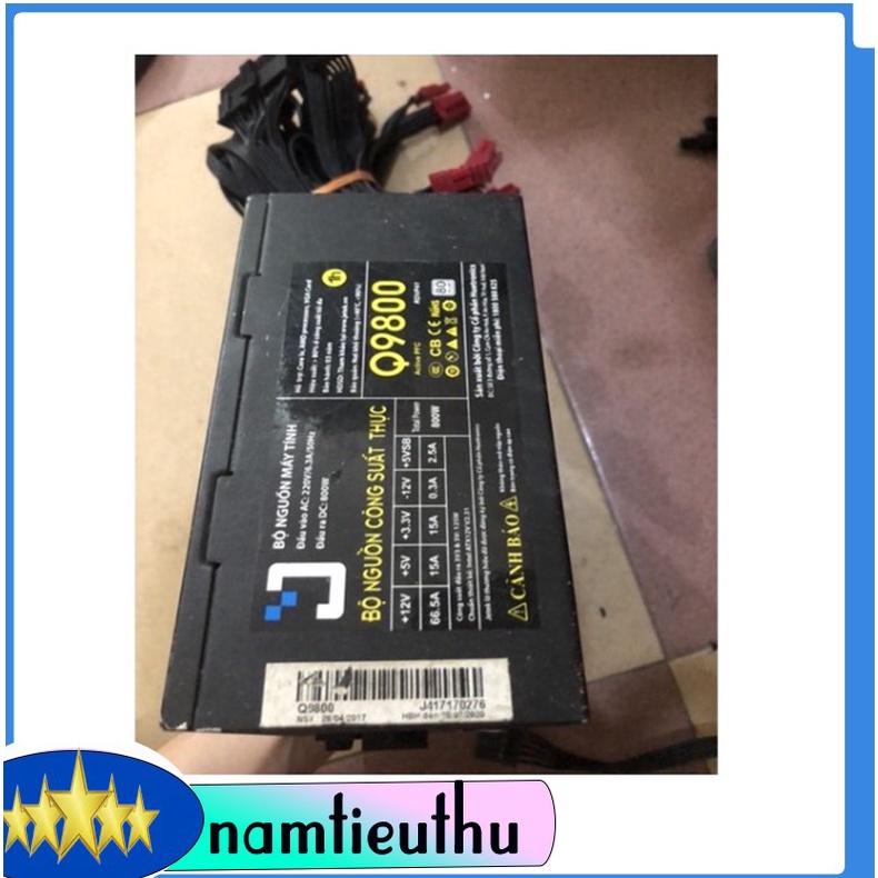 Nguồn Jetek Q9800 công suất thực 800w nguyên bản