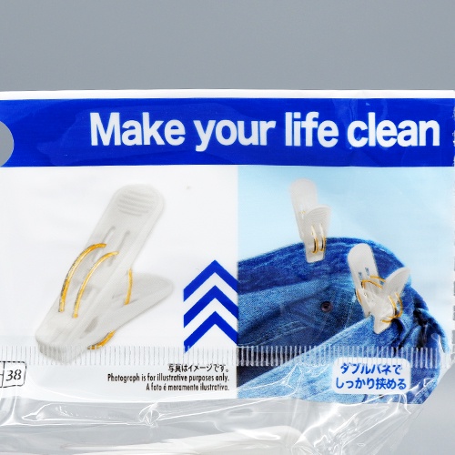 Daiso Móc phơi quần áo 7x2x4cm Washing Pinch-38