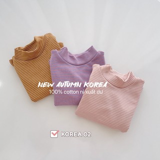 SET 3 ÁO GIỮ NHIỆT KẺ HÀN CHO BÉ