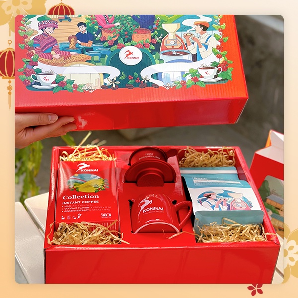 Quà Tết doanh nghiệp sang trọng đẳng cấp từ cà phê Việt cao cấp
