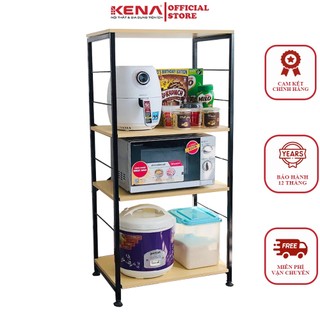 Kệ để lò vi sóng, kệ để nồi chiên không dầu KENA lắp ghép thông minh KN 174