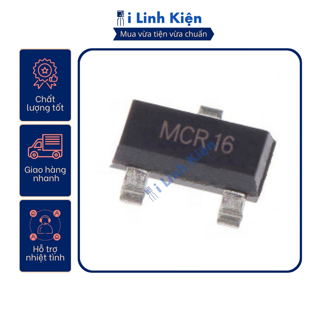 MCR100 Thyristor 1A 600V chất lượng cao