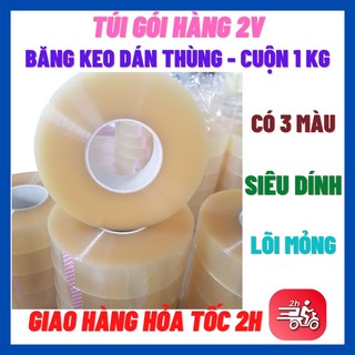 1 cuộn băng keo dính loại cuộn 1 kg - shop 24 giờ