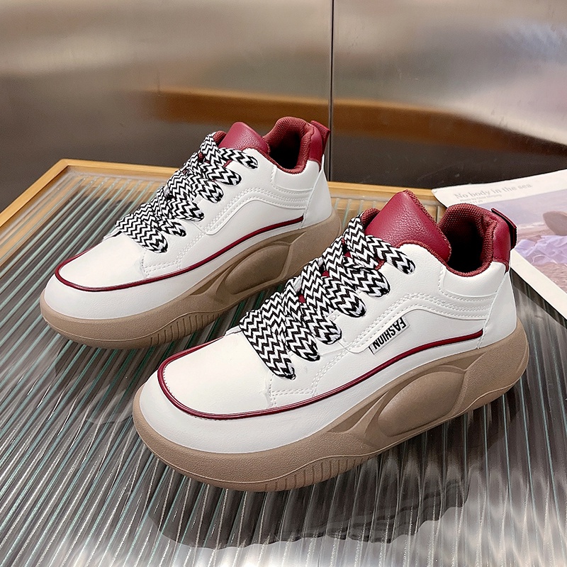 Giày Thể Thao Kiểu Anh Thiết Kế Đơn Giản Dễ Phối Đồ Cho Nữ