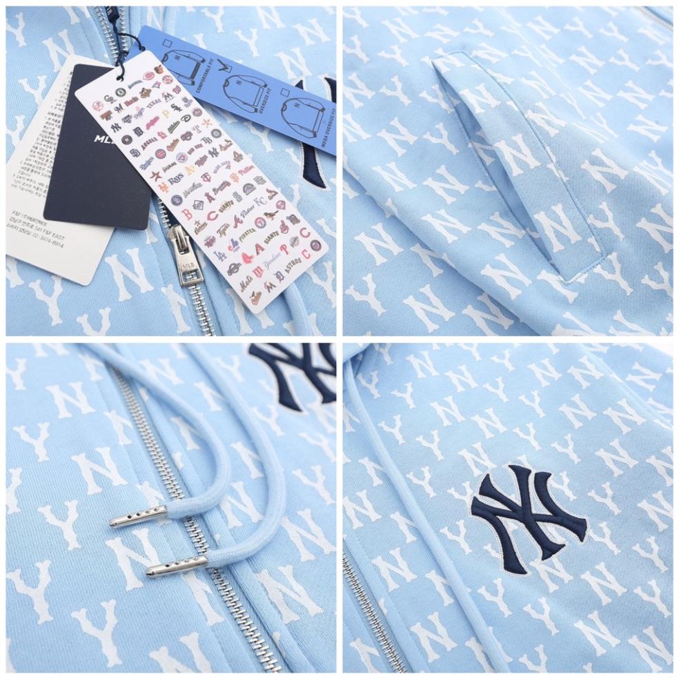 Áo Sweater  MLB Monogram Vải Chân Cua cotton 100% The Laz