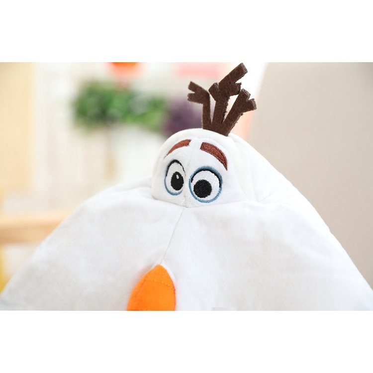 Mũ Hóa Trang Người Tuyết Olaf Nhồi Bông Dễ Thương Cho Bé Gái