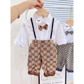 Set yếm công tử dài siêu cưng cho bé 10-20kg