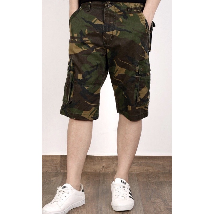 QUẦN SHORT NAM KAKI TÚI HỘP LÍNH RẰN RI size 27 ĐẾN 36 YMT8 2022