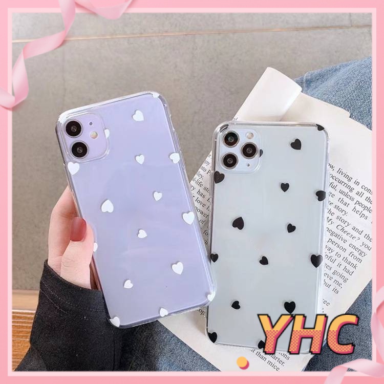 ốp iphone Hình Trái Tim tương thích Phone 6s 6splus 7 7plus 8 8plus X XS 11 12 Pro Max Plus Promax-916