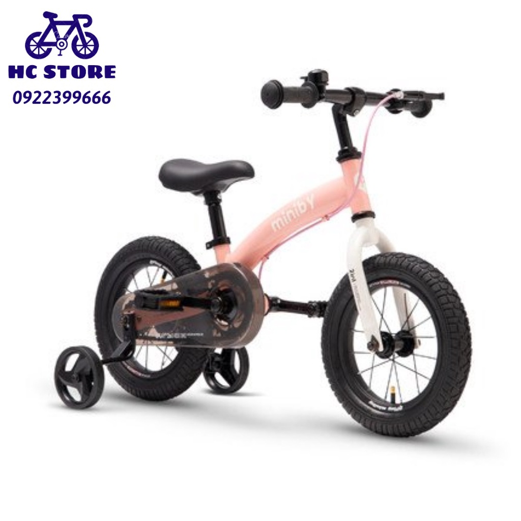 Xe đạp trẻ em QPlay xe thăng bằng hai trong một bé trai và bé gái 2-4-6 tuổi xe đạp 12 inch miniby