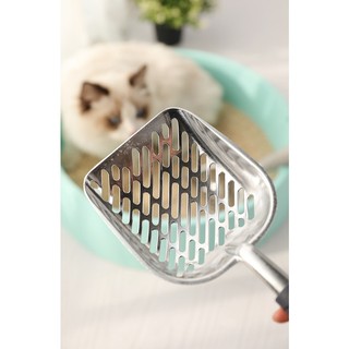 [SẴN 4 LOẠI]Xẻng Xúc Cát Mèo Hợp Kim size To Phù Hợp Mọi Loại Cát
