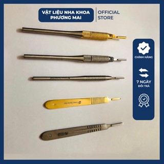 Cán dao nha khoa, phẫu thuật, dụng cụ tiểu phẩu chuyên dụng y tế