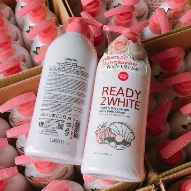 Sữa Tắm Trắng Da Cathy Doll Ready 2 White One Day Whitener Body Cleanser 500ML