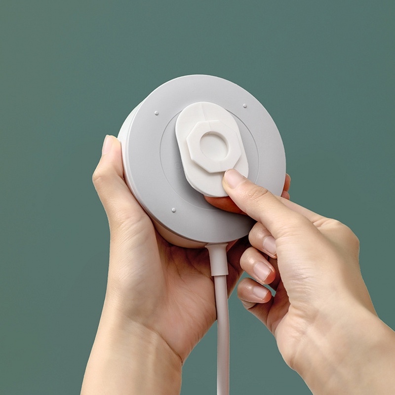 Giá Đỡ Cố Định Dây Cáp / Ổ Cắm Điện Gắn Tường Tự Dính Tiện Dụng