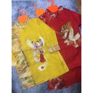 Ao dài bé trai bé gái lẻ size sale đồng giá 139k