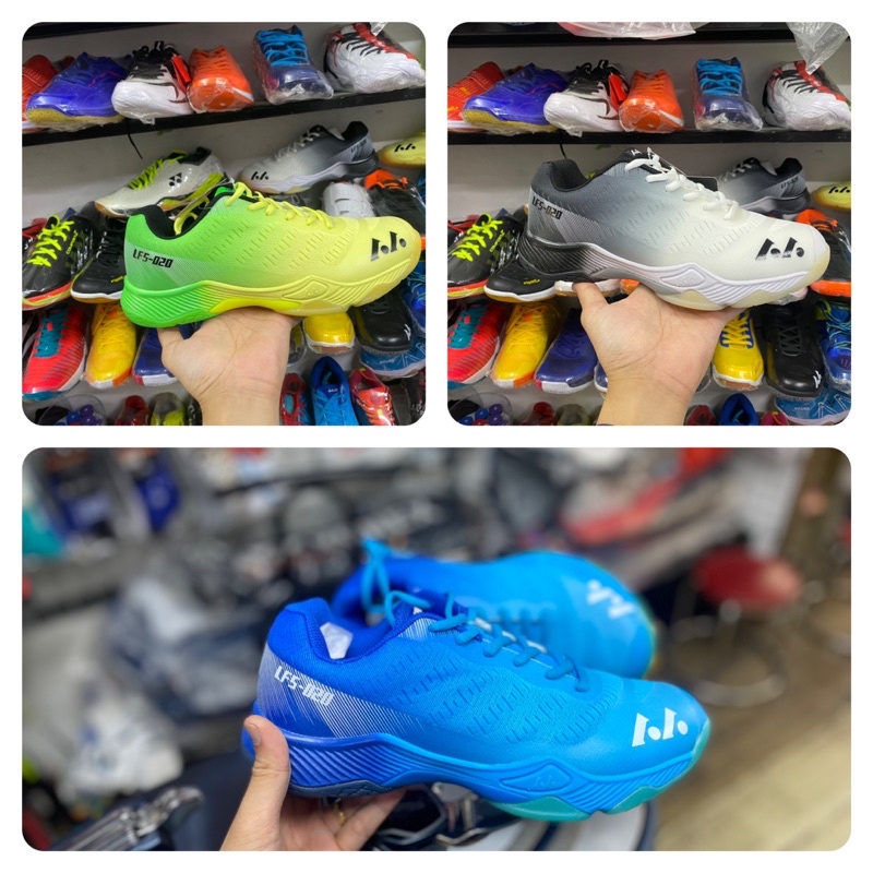 Giầy cầu lông Lefus xanh L020