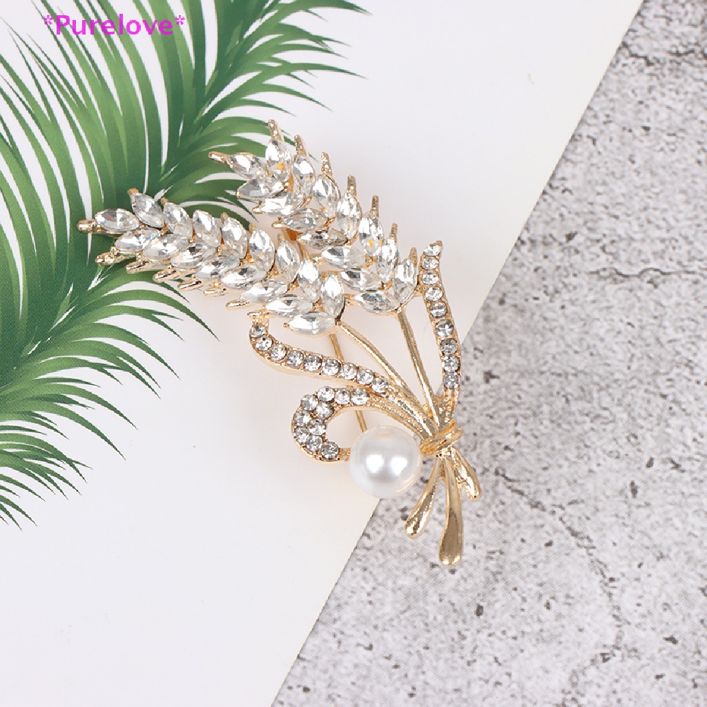 Ghim Cài Áo Đính Đá Ngọc Trai Phong Cách Baroque Thanh Lịch Cho Nữ Mới