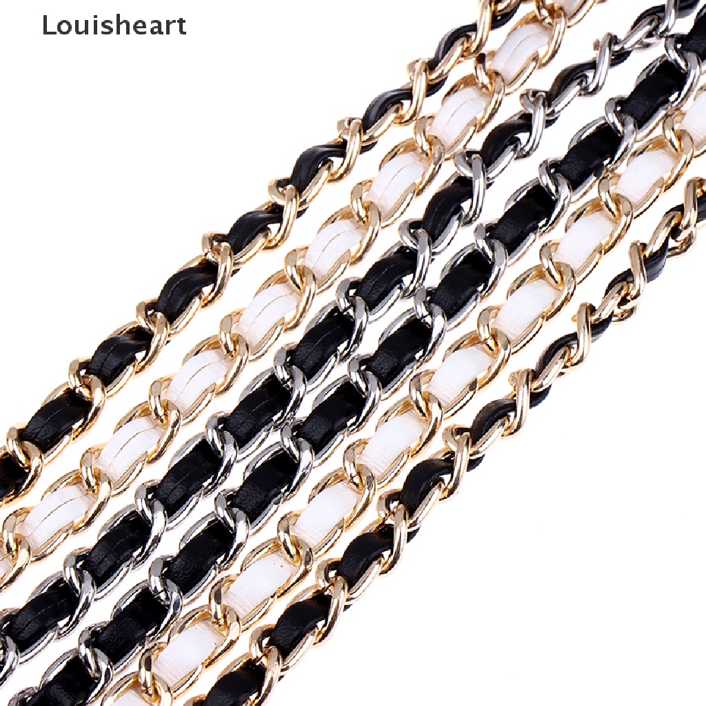 Phụ Kiện Dây Xích Màu Vàng / Bạc / Đen Cho Túi Xách Thương Hiệu Louisheart TFG