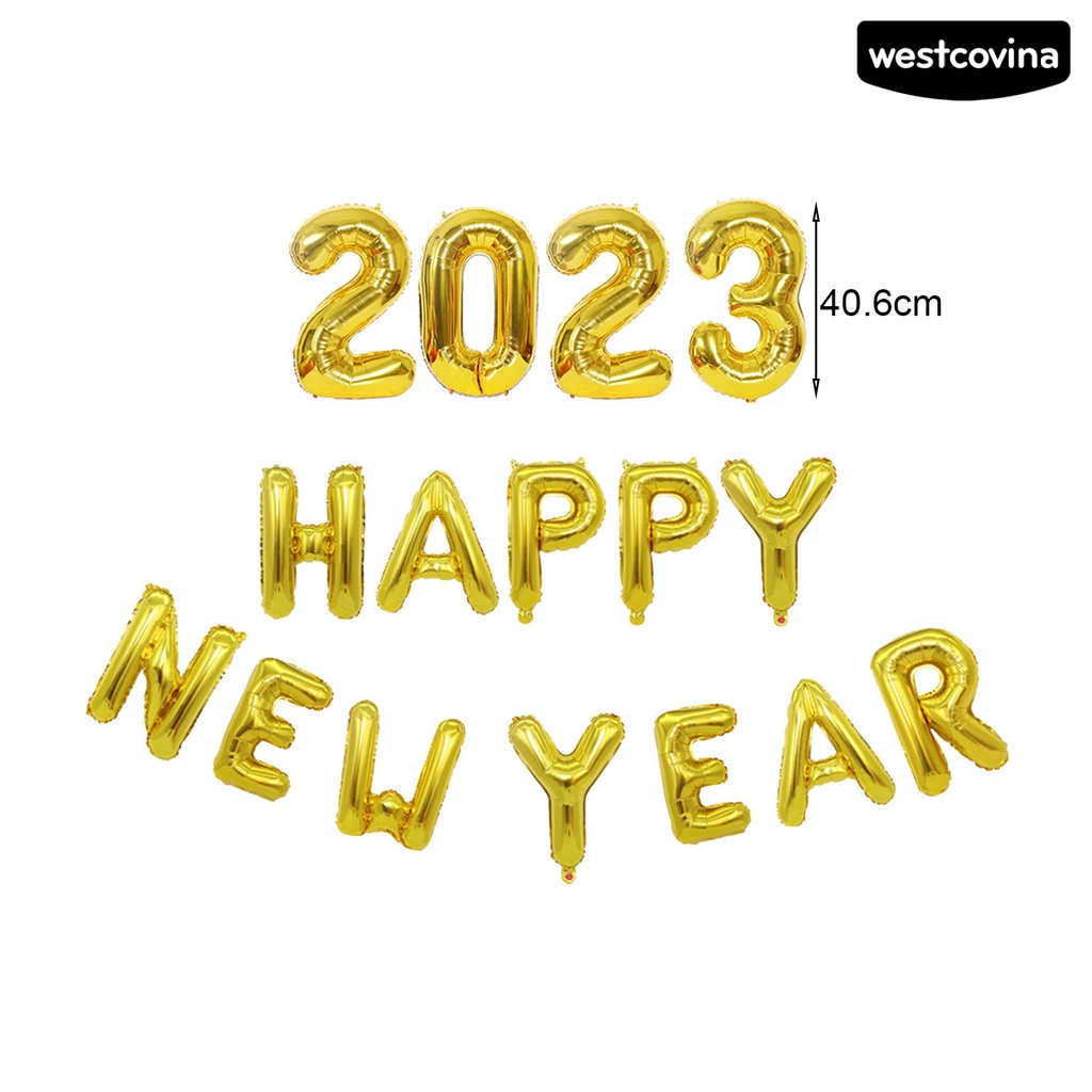 [Hot]☃Set 9 Bong Bóng Màng Nhôm Siêu Nhẹ Chống Rách Dùng Trang Trí Lễ Hội