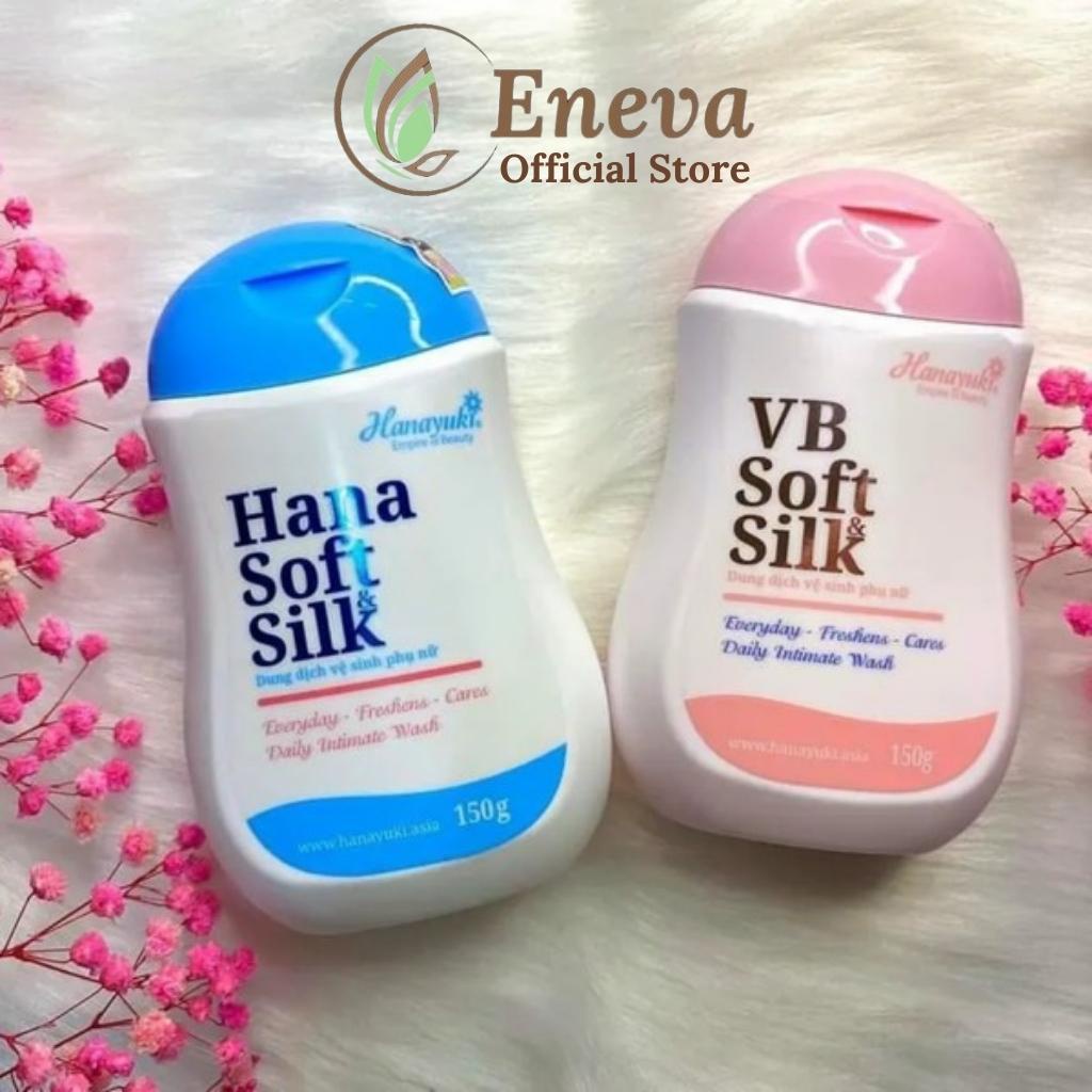 Dung Dịch Vệ Sinh Phụ Nữ Hana Soft Silk Chính Hãng - Hanayuki Chính Hãng Giúp Khử Mùi Vùng Kín 150g