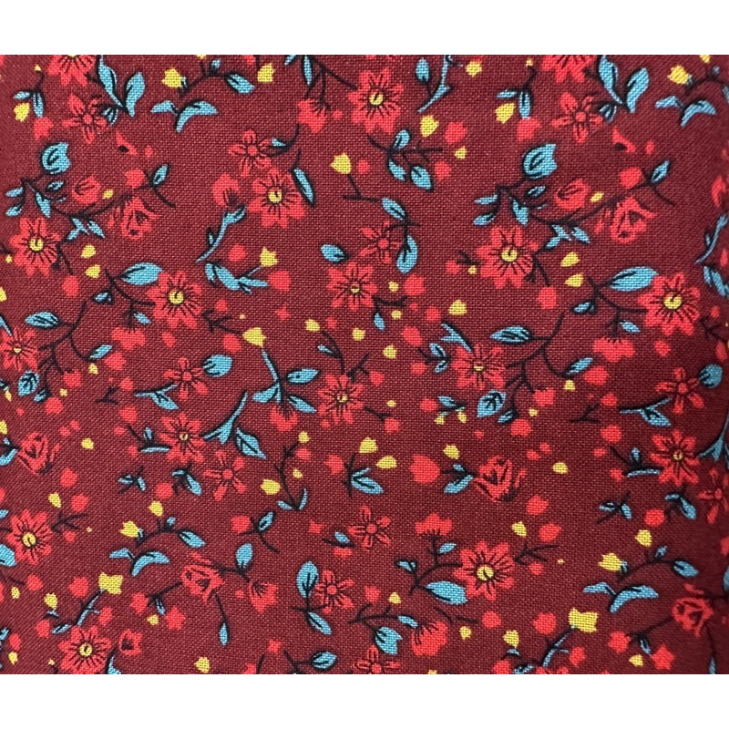 Vải linen bột hoa