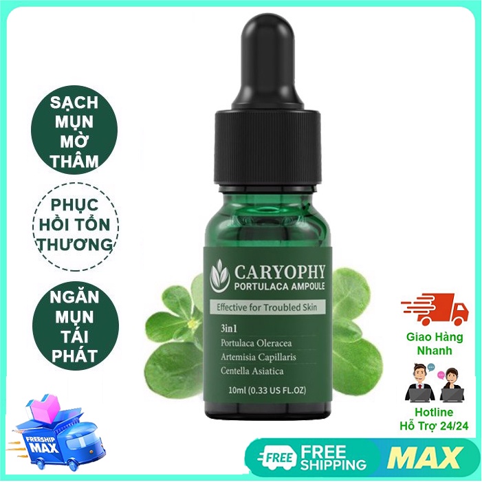 Serum ngăn ngừa mụn và thâm Caryophy - Serum Mụn Ngăn Ngừa Mụn Ẩn,Mụn Đầu Đen