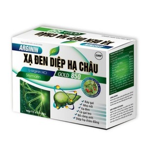 Viên uống giải độc gan arginin xạ đen diệp hạ châu gold 850 giải độc gan, hạ men gan từ thảo dược an toàn hiệu quả