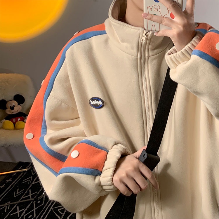 Áo khoác nỉ hoodie nam nữ Ulzzang Unisex, khóa zip kéo, chất liệu dày dặn – MayLinh Shop